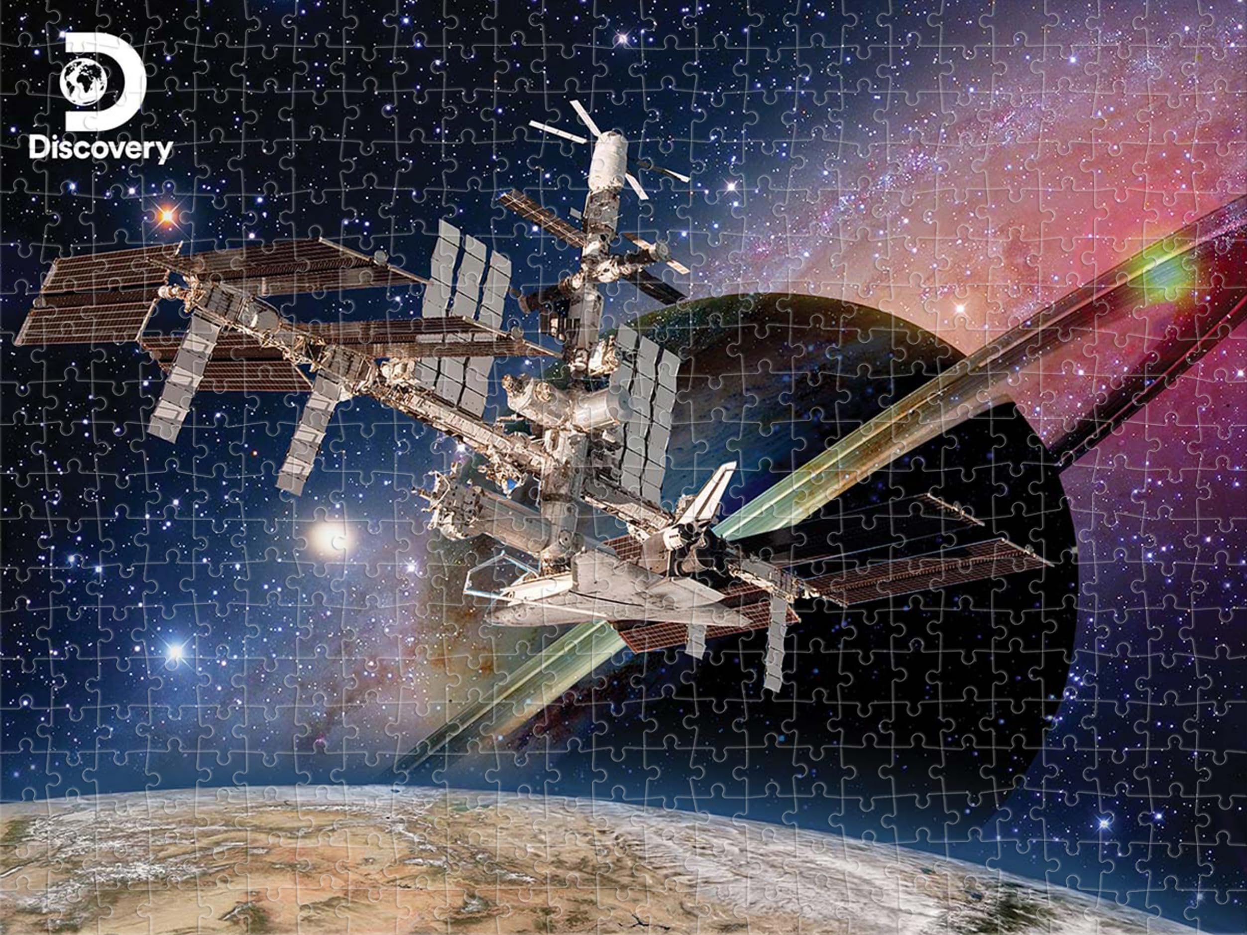 Amazon.com: Prime 3D Discovery Space, 500-Piece 3D Jigsaw Puzzle